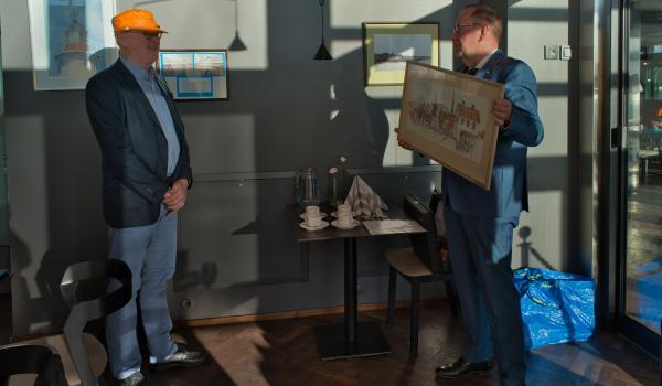 Verksamhetsperiodens sista månadsmöte 14.5.2025 på GH Fyren (foto: Henry Andersson)