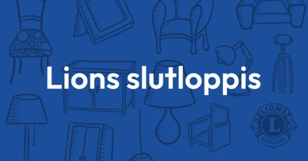 Lions Club Ekenäs slutloppis (grafik: Jan Nieminen)