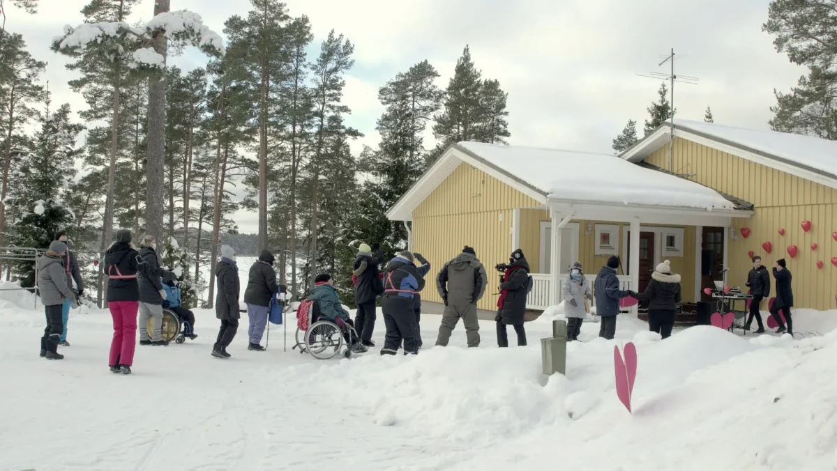Utomhusaktiviteter under zonaktiviteten på Rosviks lägergård (foto: arkiv)
