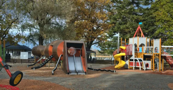 Den populära Lejonparken har renoverats under hösten 2025 (foto: Henry Andersson)